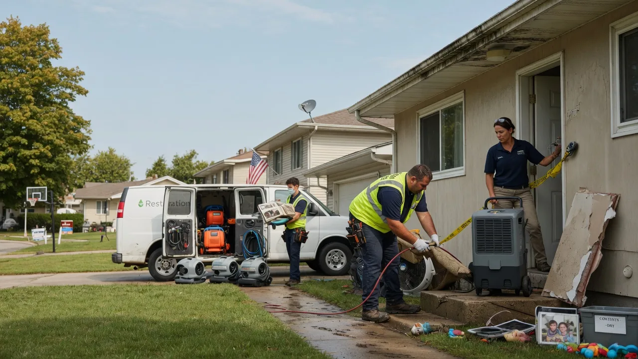 Water Damage Restoration in Home, KS near me